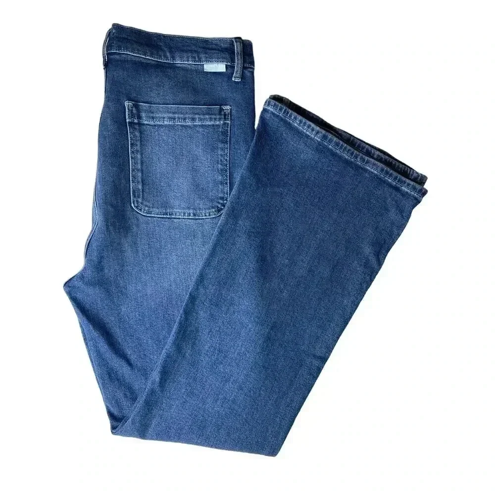 Boyish The Ricky High Rise Flare Jeans size 32 in Love Jones Wash - Picture 5 of 13